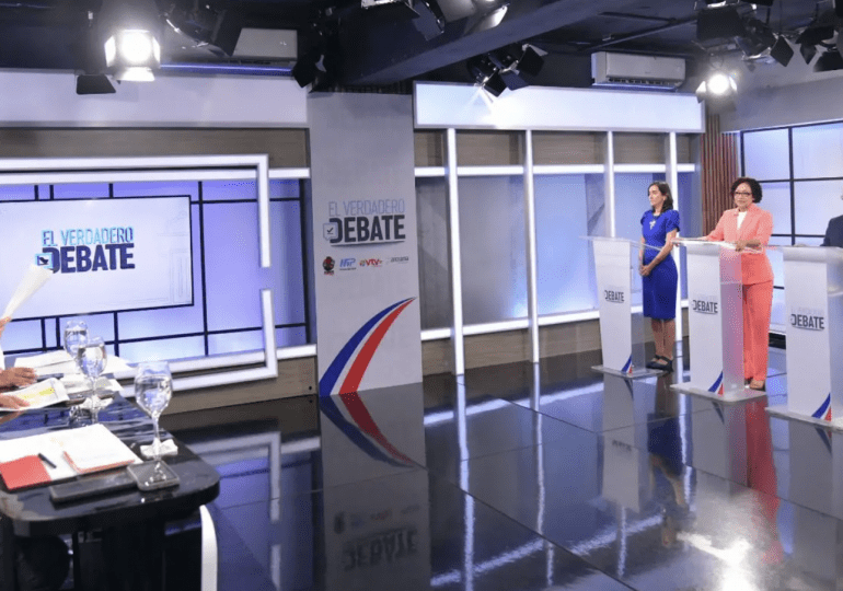 Culmina debate presidencial de los candidatos alternativos de República Dominicana